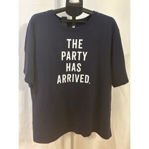 NWT PJ Place "The Party Has Arrived" T-Shirt size XXXL